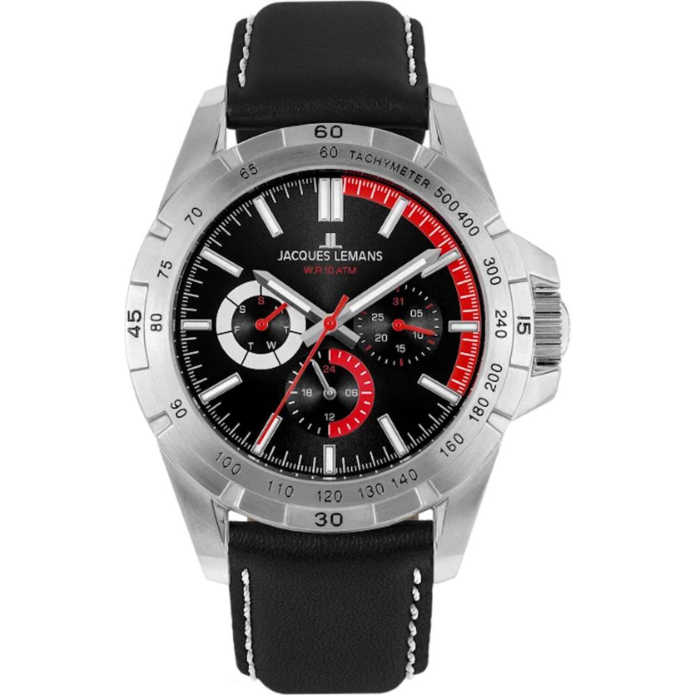 Reloj Jacques Lemans 42-11a Men´s Con Fecha-acero