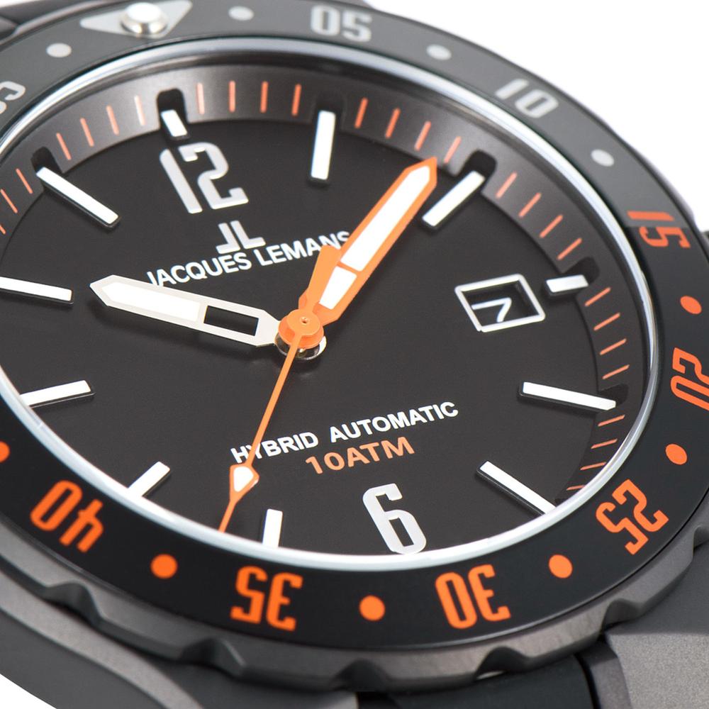 Foto 5 pulgar | Reloj Jacques Lemans 1-2109d Hybromatic Híbrido Automático-negro