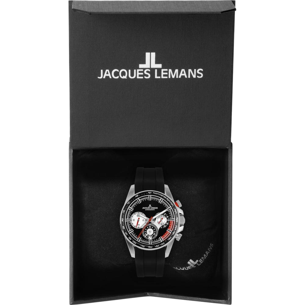 Foto 3 | Reloj Jacques Lemans 1-2127a Liverpool Cronógrafo-negro