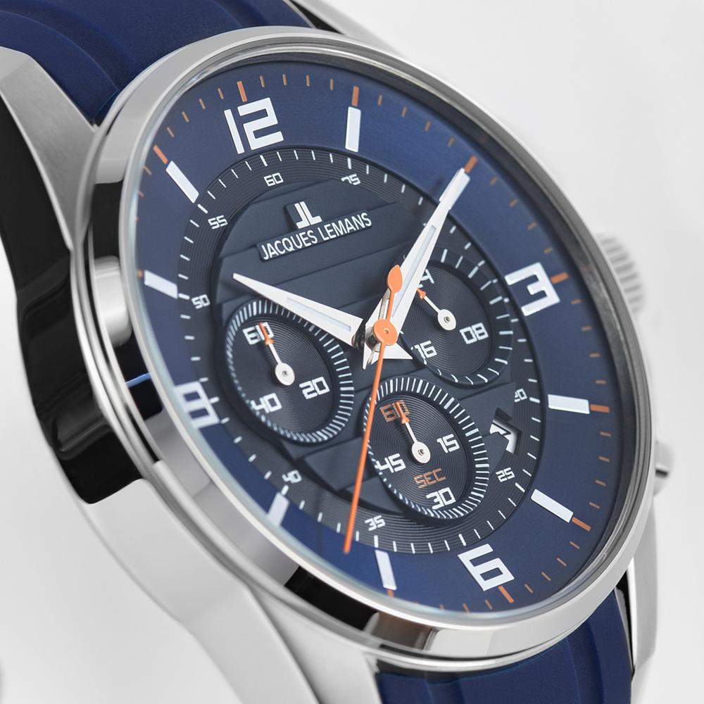 Foto 5 | Reloj Jacques Lemans 1-2118c Liverpool Cronógrafo-azul