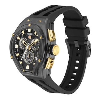 Foto 2 | Reloj De Pulsera Minber Hombre M9130g1 Color Black/yellow