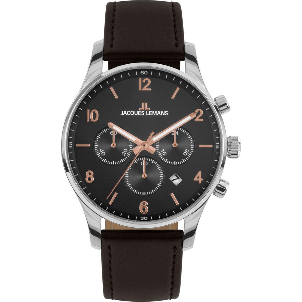 Reloj Jacques Lemans 1-2126f London Cronógrafo-café