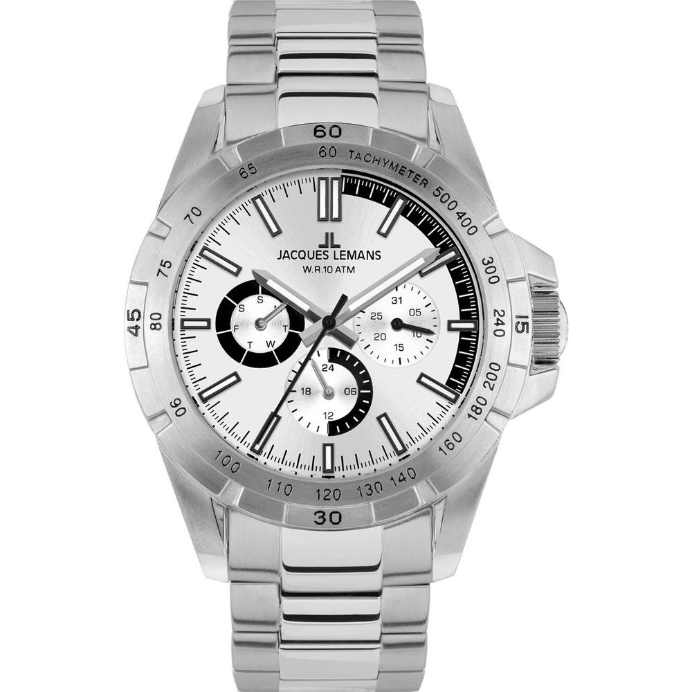 Reloj Jacques Lemans 42-11f Men´s Con Fecha-acero