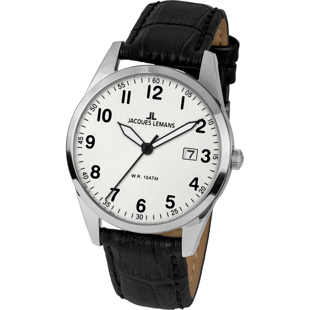 Foto 2 pulgar | Reloj Jacques Lemans 1-2002b Serie 200 Casual-negro