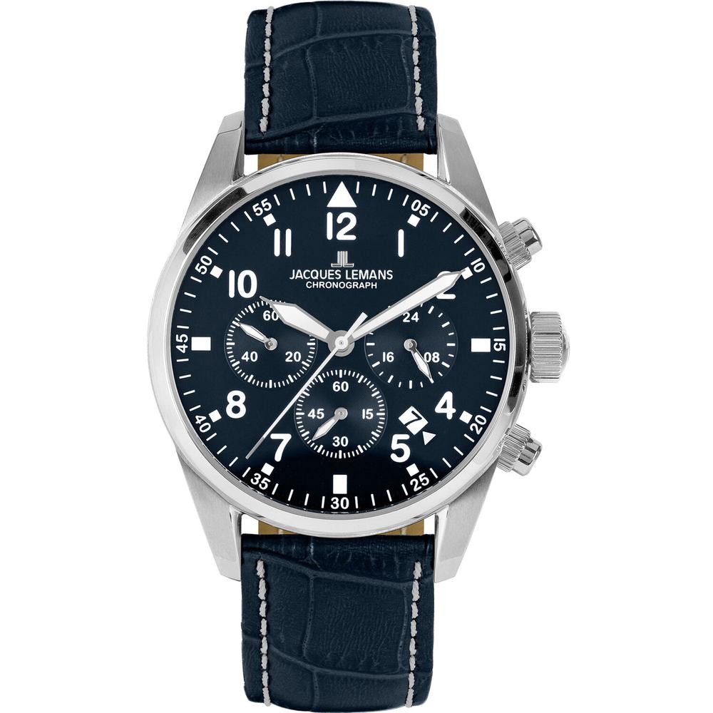 Reloj Jacques Lemans 42-2b Men´s Con Fecha-acero