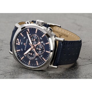 Foto 4 | Reloj Jacques Lemans 1-1645i Lugano Cronógrafo-azul
