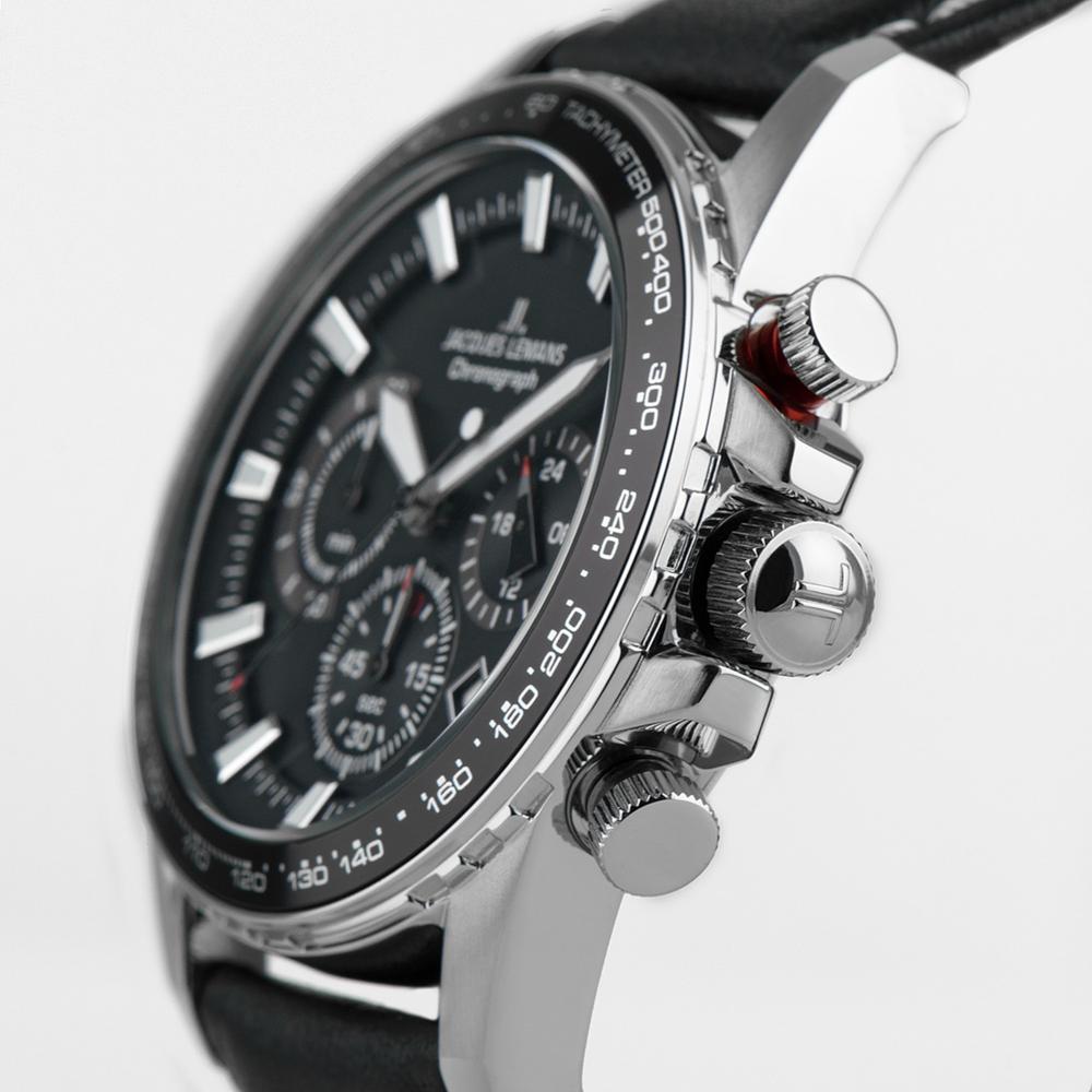 Foto 4 pulgar | Reloj Jacques Lemans 1-2099a Liverpool Cronógrafo-negro