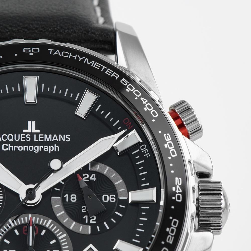 Foto 5 pulgar | Reloj Jacques Lemans 1-2099a Liverpool Cronógrafo-negro