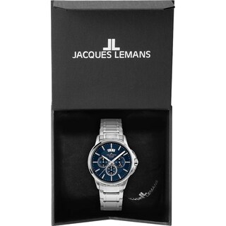 Foto 2 | Reloj Jacques Lemans 1-1542i Sydney Con Fecha-acero