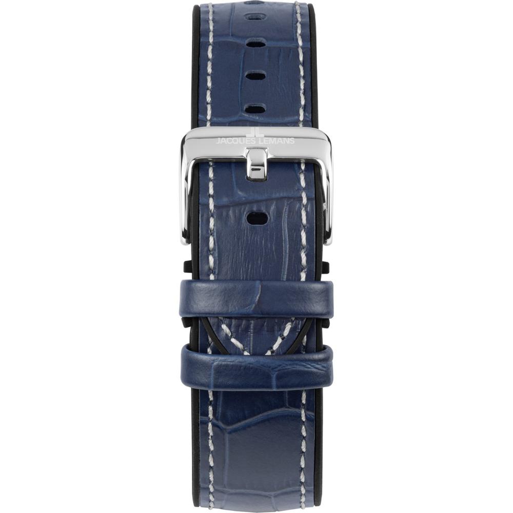 Foto 3 pulgar | Reloj Jacques Lemans 1-2091b Liverpool Cronógrafo-azul