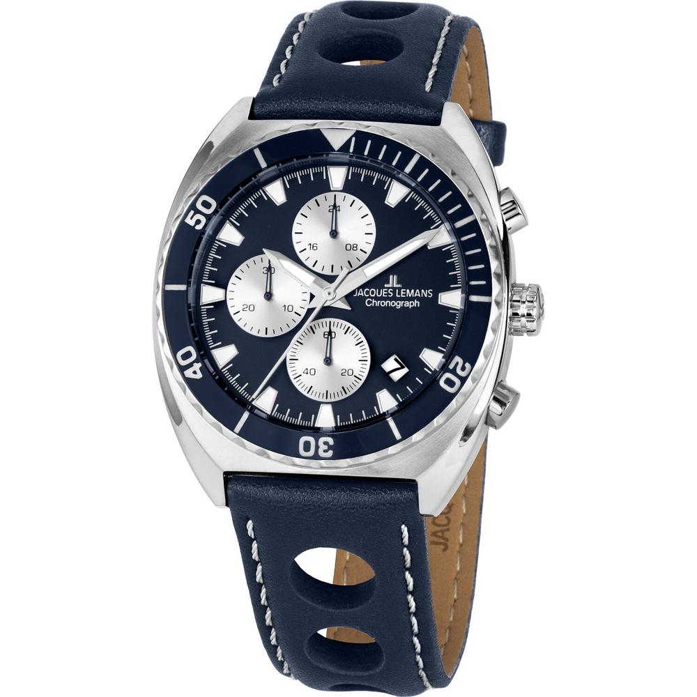 Reloj Jacques Lemans 1-2041c Serie 200 Cronógrafo-azul