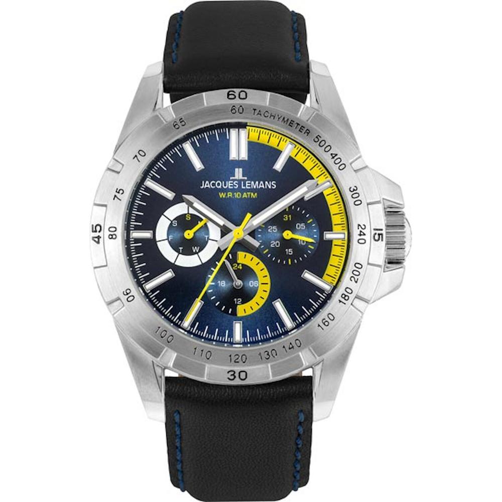 Reloj Jacques Lemans 42-11c Men´s Con Fecha-acero