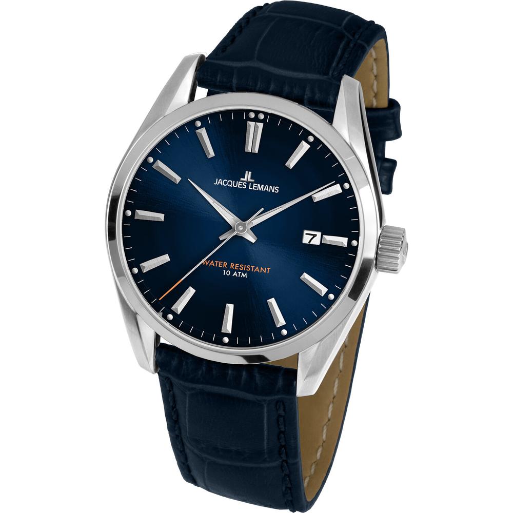 Foto 2 pulgar | Reloj Jacques Lemans 1-1859c Derby Casual-azul