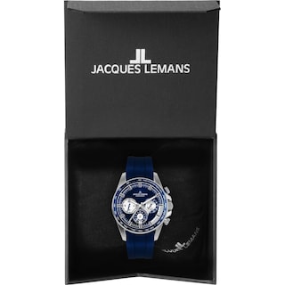 Foto 3 | Reloj Jacques Lemans 1-2127b Liverpool Cronógrafo-azul