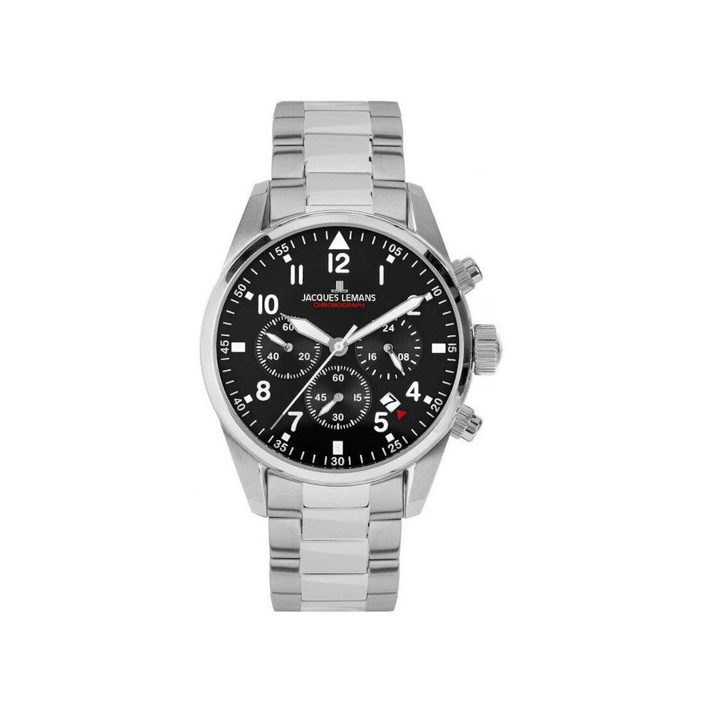 Reloj Jacques Lemans 42-2c Men´s Con Fecha-acero