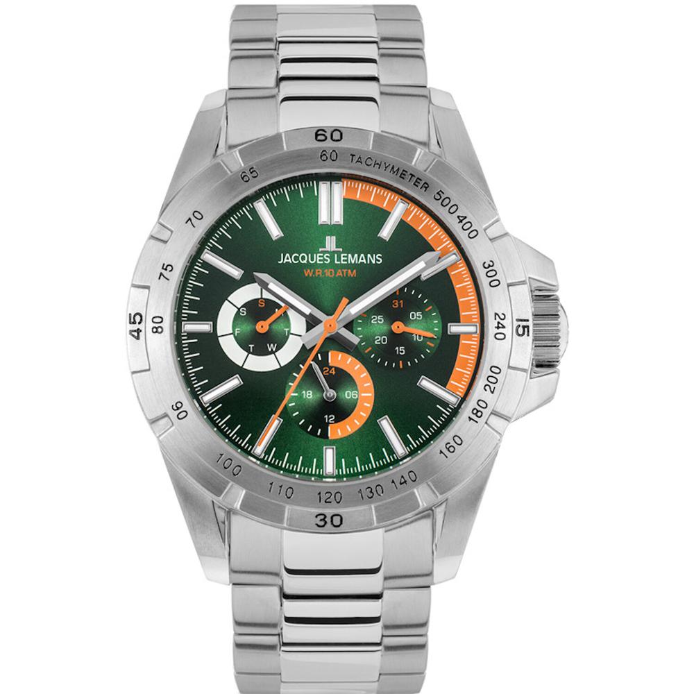 Reloj Jacques Lemans 42-11h Men's Plateado