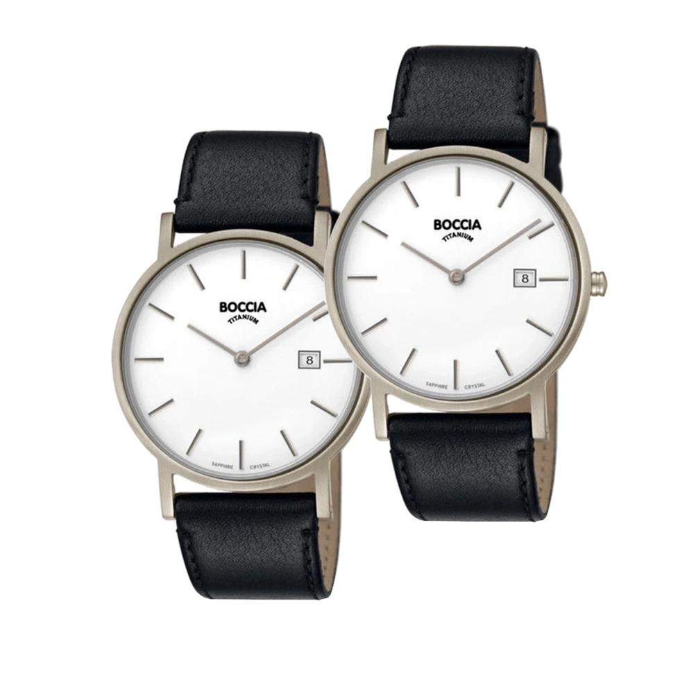 Foto 2 | Reloj Boccia Titanium Gris para Hombre