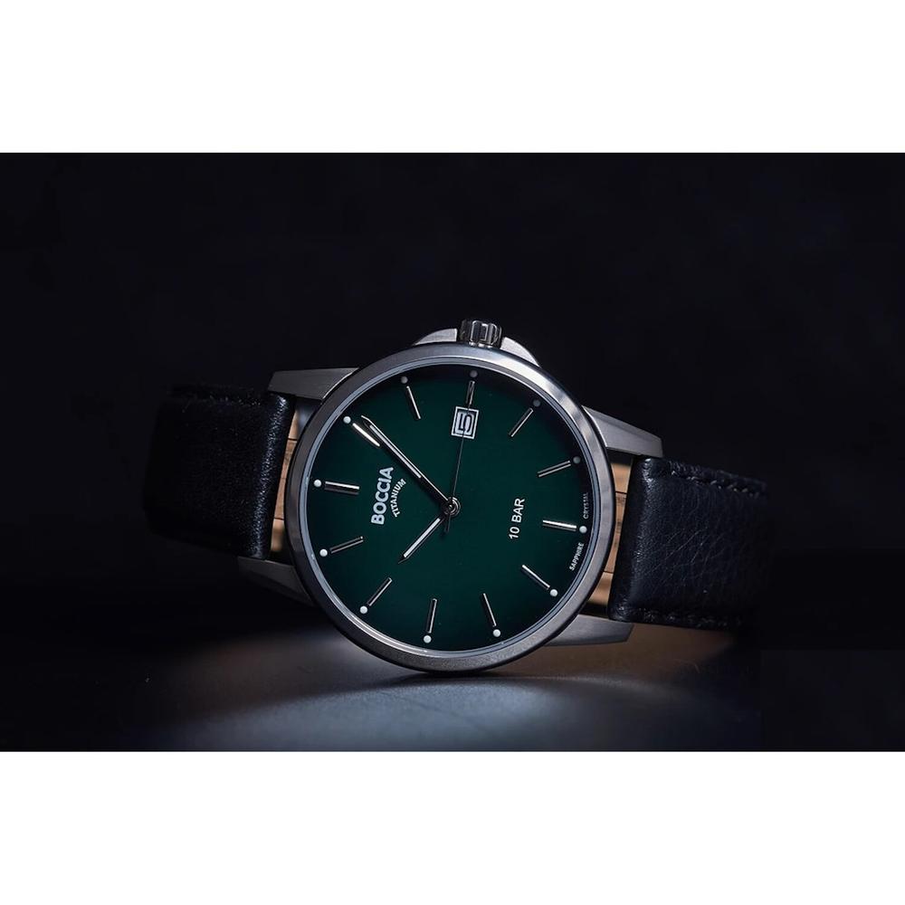 Foto 2 | Reloj Boccia Titanium Gris para Hombre