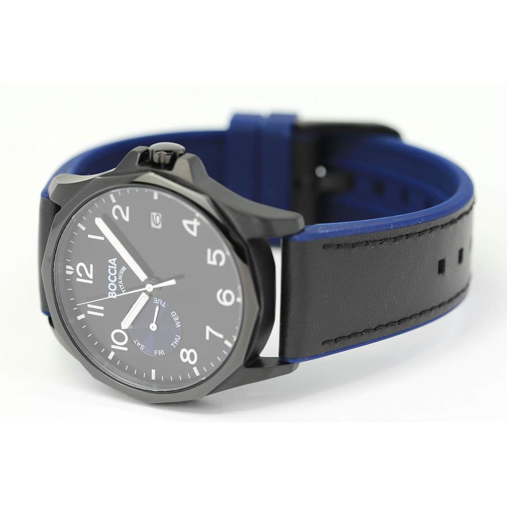 Foto 3 pulgar | Reloj Boccia Titanium 3644-03 Men's Con Fecha Negro