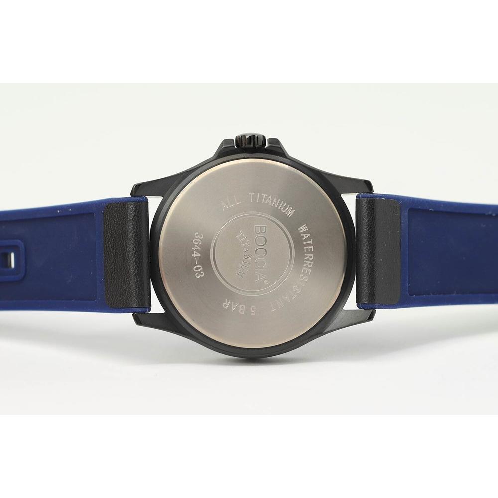 Foto 4 pulgar | Reloj Boccia Titanium 3644-03 Men's Con Fecha Negro