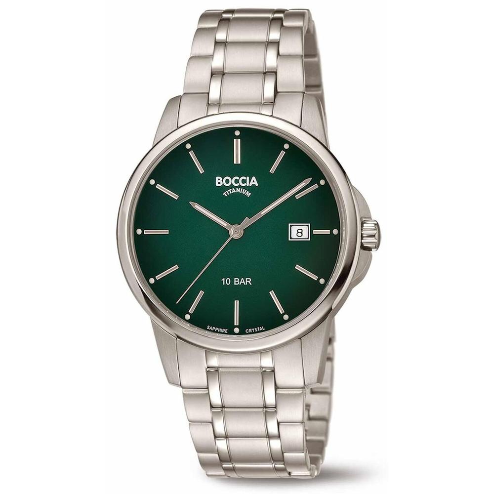 Reloj Boccia Titanium 3633-05a Men's Con Fecha Acero