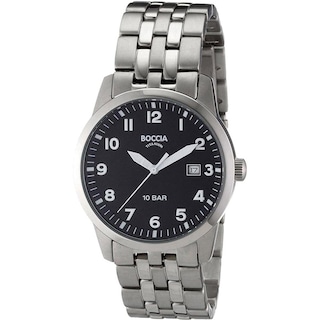 Foto 1 | Reloj Boccia Titanium 3631-02 con Fecha para Hombre