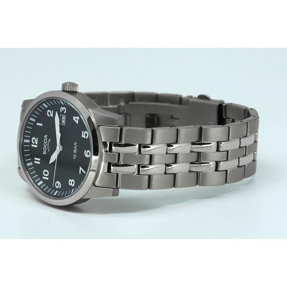 Foto 3 pulgar | Reloj Boccia Titanium 3631-02 con Fecha para Hombre