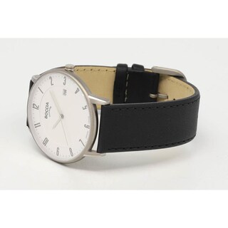 Foto 2 | Reloj Boccia Titanium con Fecha Negro para Hombre