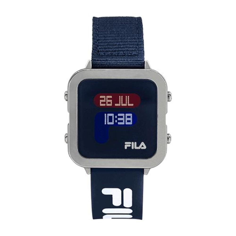 Foto 2 pulgar | Reloj Fila Azul para Hombre