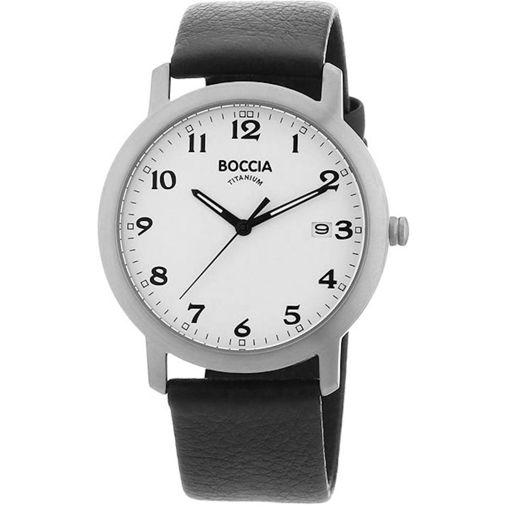 Foto 2 pulgar | Reloj Boccia Titanium Negro para Hombre