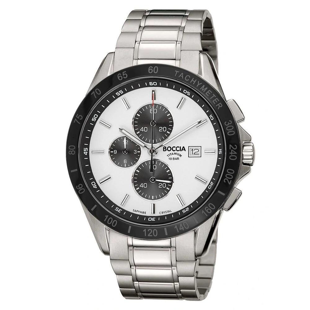 Reloj Boccia Titanium Gris para Hombre