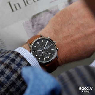 Foto 3 | Reloj Boccia Titanium 3753-04 Men's Cafe
