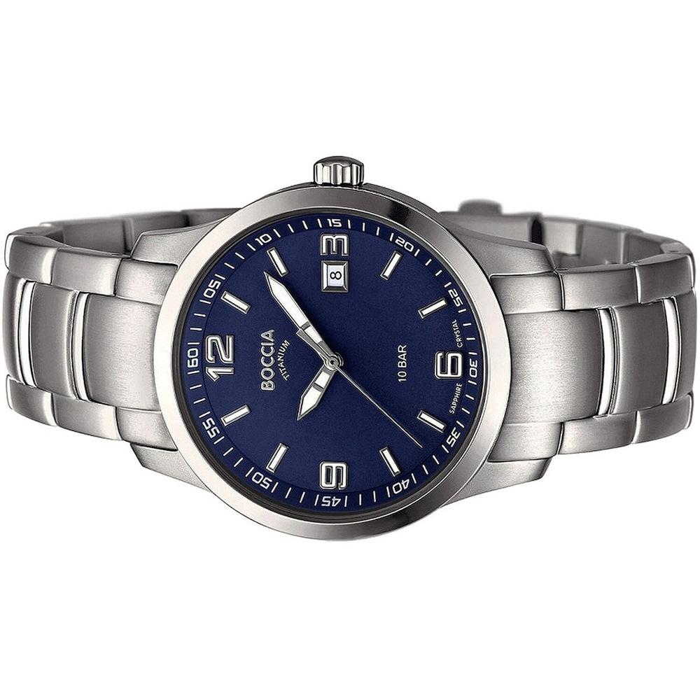 Foto 3 pulgar | Reloj Boccia Titanium 3626-05 con Fecha para Hombre