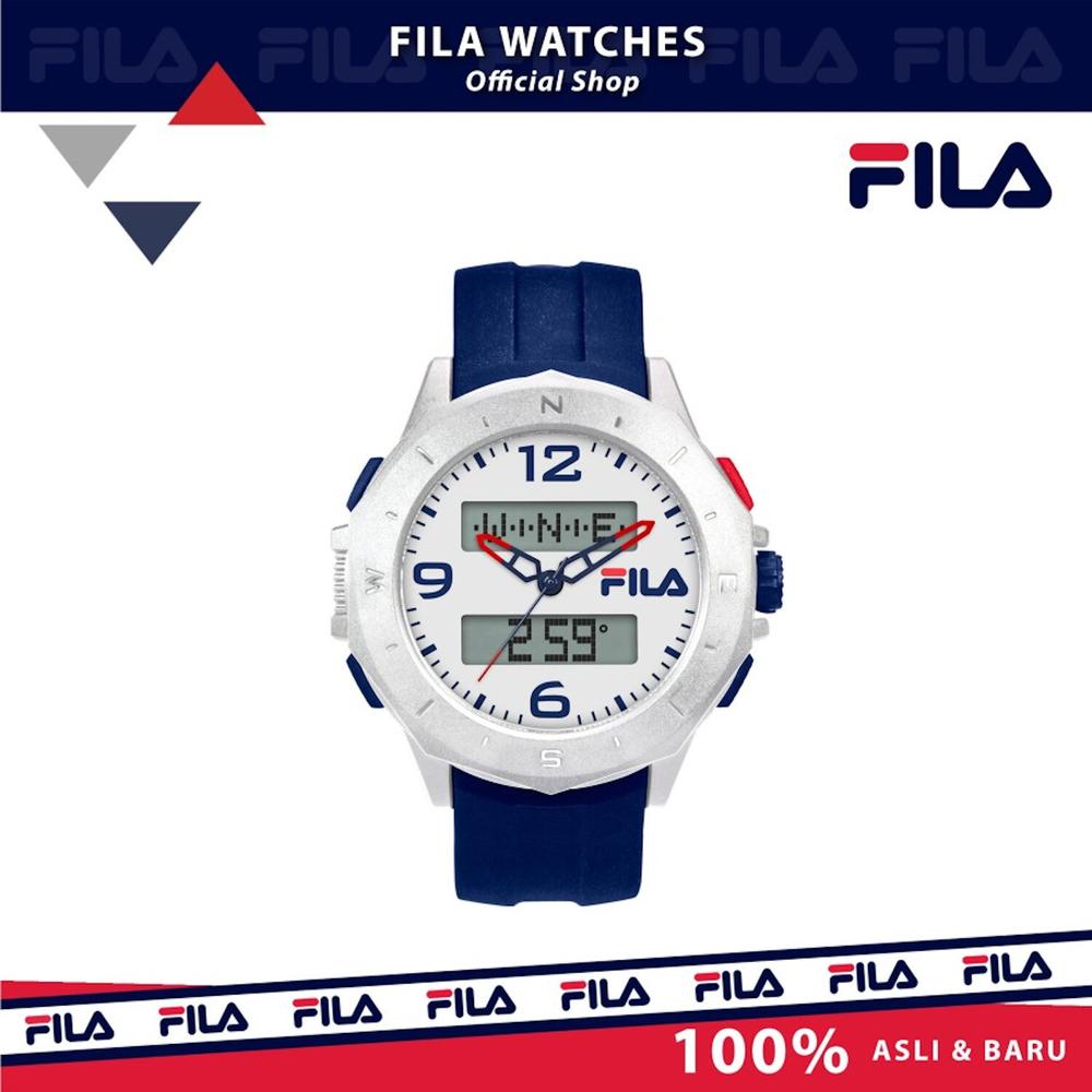 Foto 3 pulgar | Reloj Fila Azul para Hombre