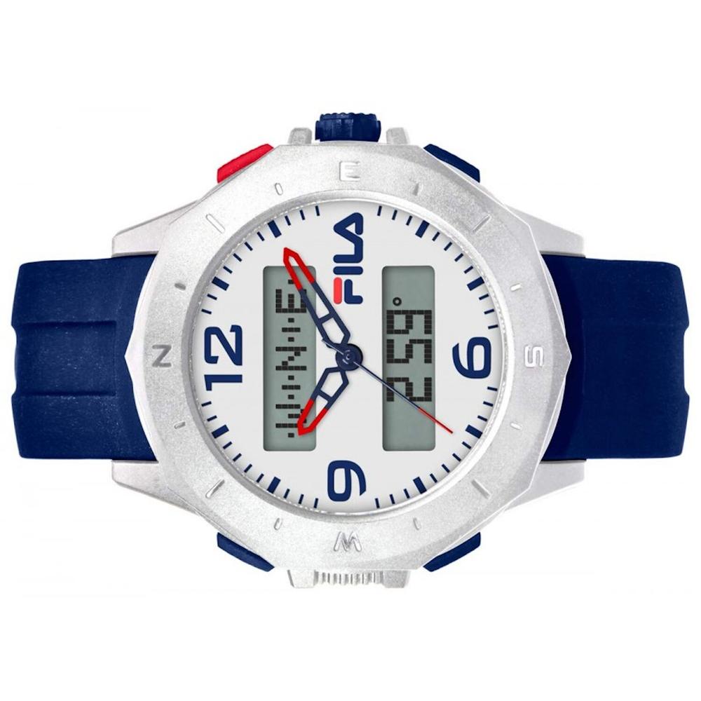 Foto 4 pulgar | Reloj Fila Azul para Hombre