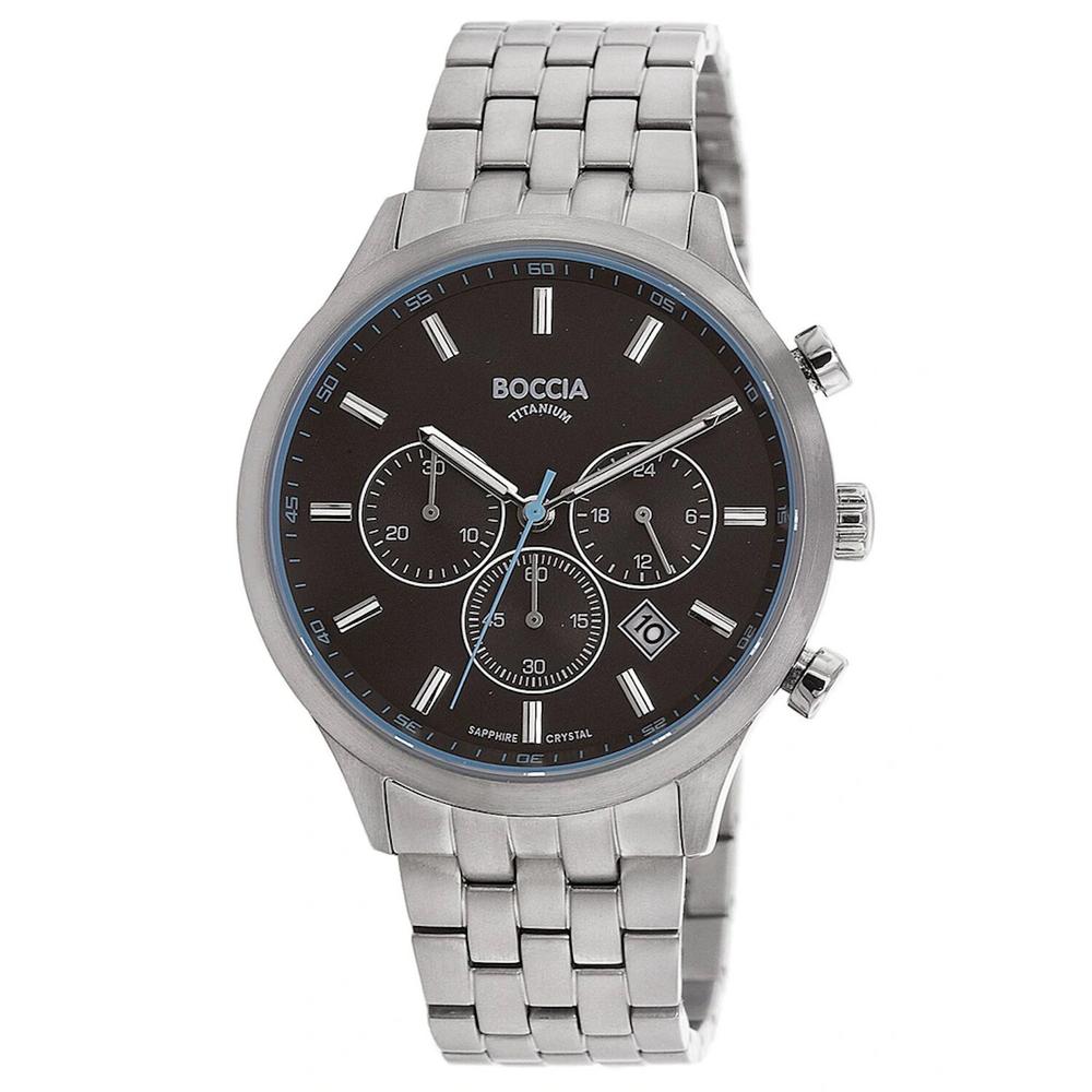 Reloj Boccia Titanium Plateado para Hombre