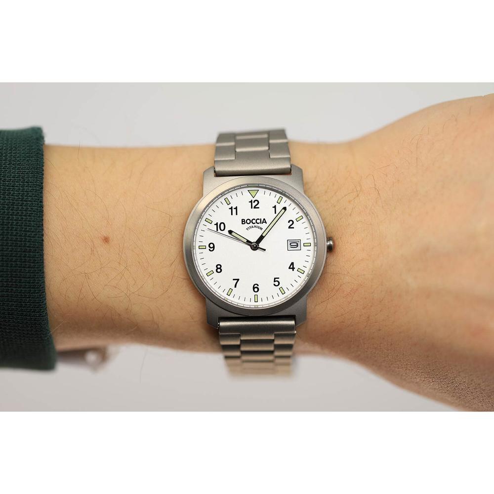 Foto 2 | Reloj Boccia Titanium 3630-01 con Fecha para Hombre
