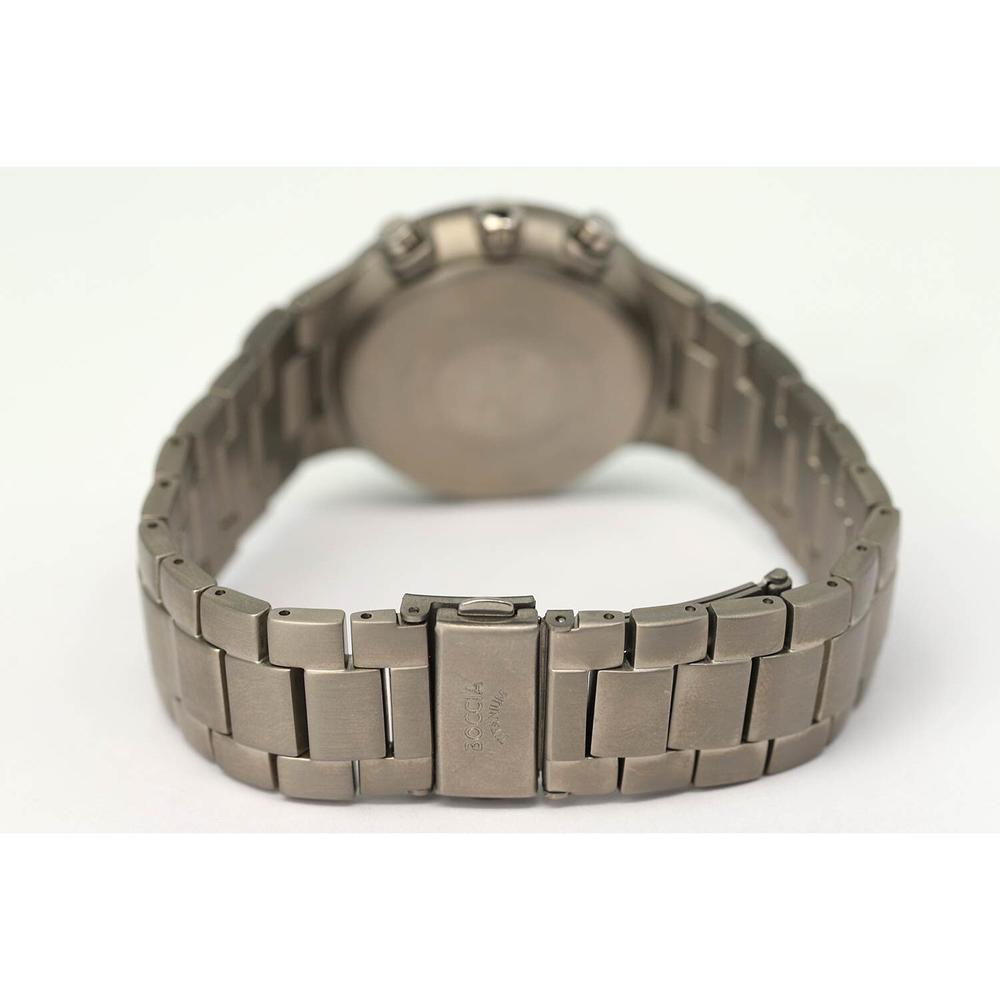 Foto 4 pulgar | Reloj Boccia Titanium con Fecha Plateado para Hombre