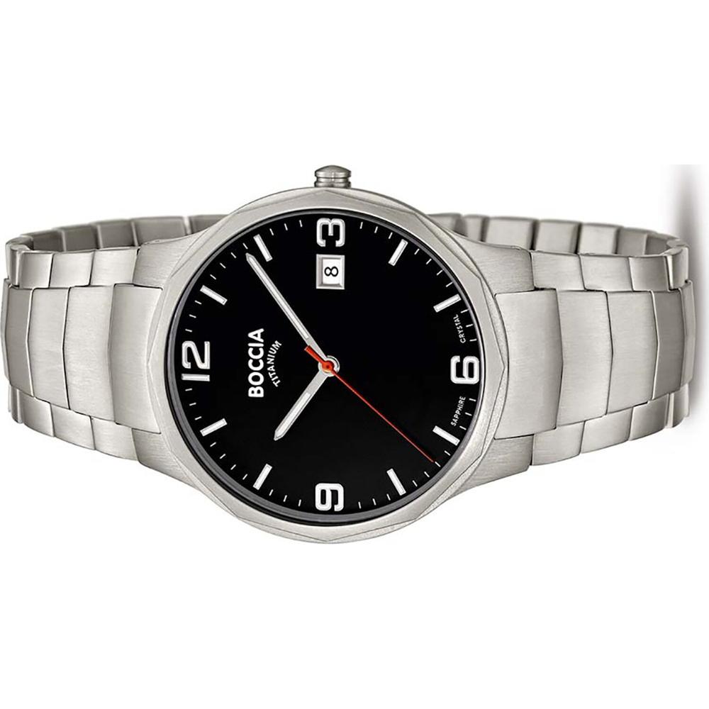 Foto 2 | Reloj Boccia Titanium 3656-02 Men´s Con Fecha Acero