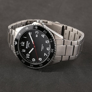 Foto 2 | Reloj Boccia Titanium 3653-01 Men´s Con Fecha Acero