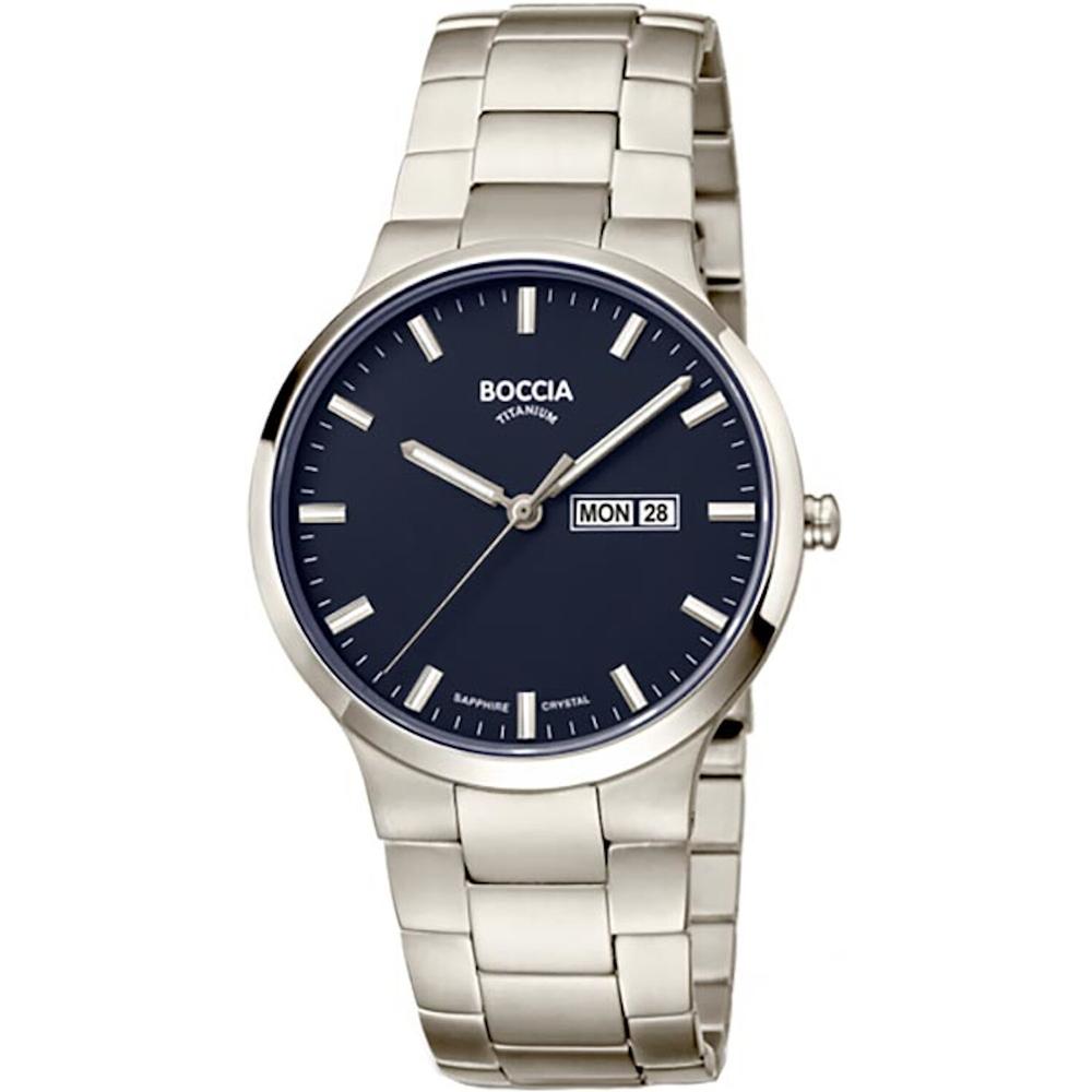 Foto 1 | Reloj Boccia Titanium 3649-02a Men´s Con Fecha Acero