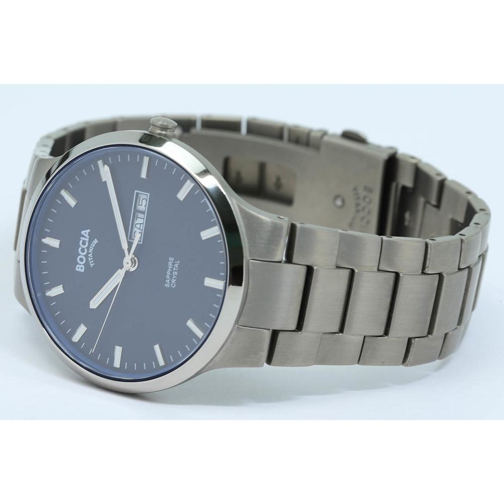 Foto 3 pulgar | Reloj Boccia Titanium 3649-02a Men´s Con Fecha Acero