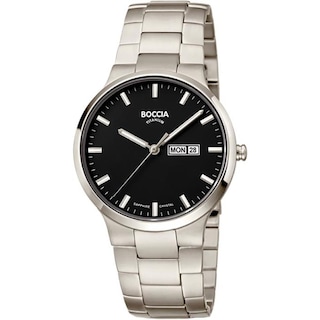 Foto 1 | Reloj Boccia Titanium 3649-03a Men´s Con Fecha Acero