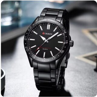 Foto 3 | Reloj Curren KRED9301 Negro para Hombre