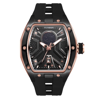 Foto 1 | Reloj Minber Negro para Hombre