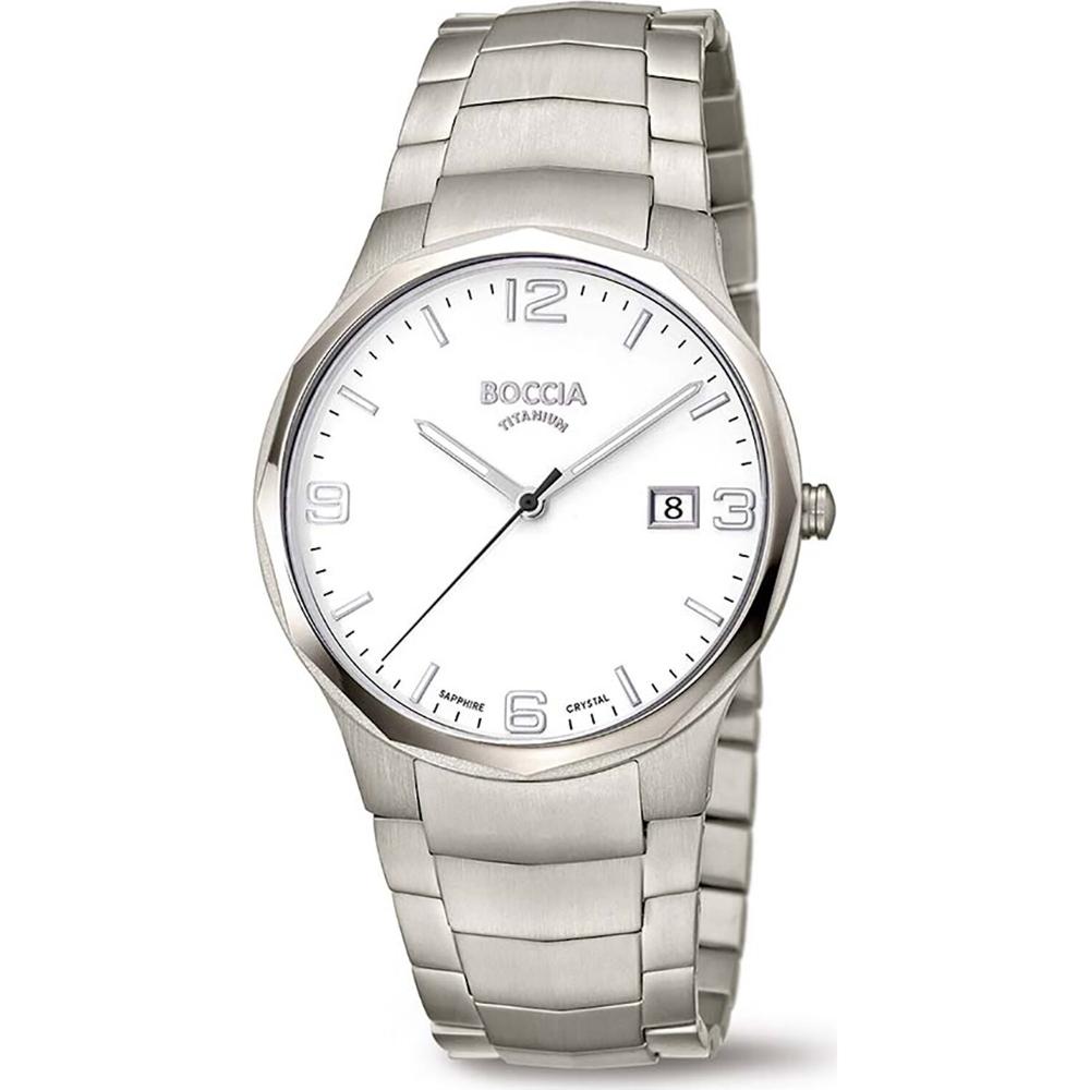 Foto 2 pulgar | Reloj Boccia Titanium Plateado para Hombre