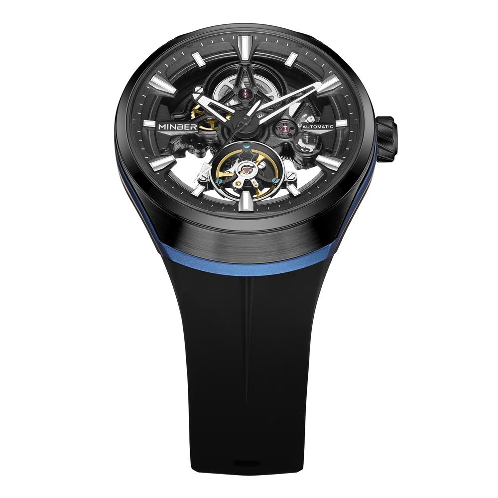 Foto 6 pulgar | Reloj Minber Negro para Hombre