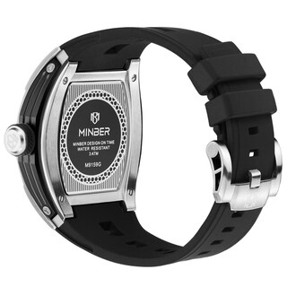 Foto 3 | Reloj Minber Negro para Hombre