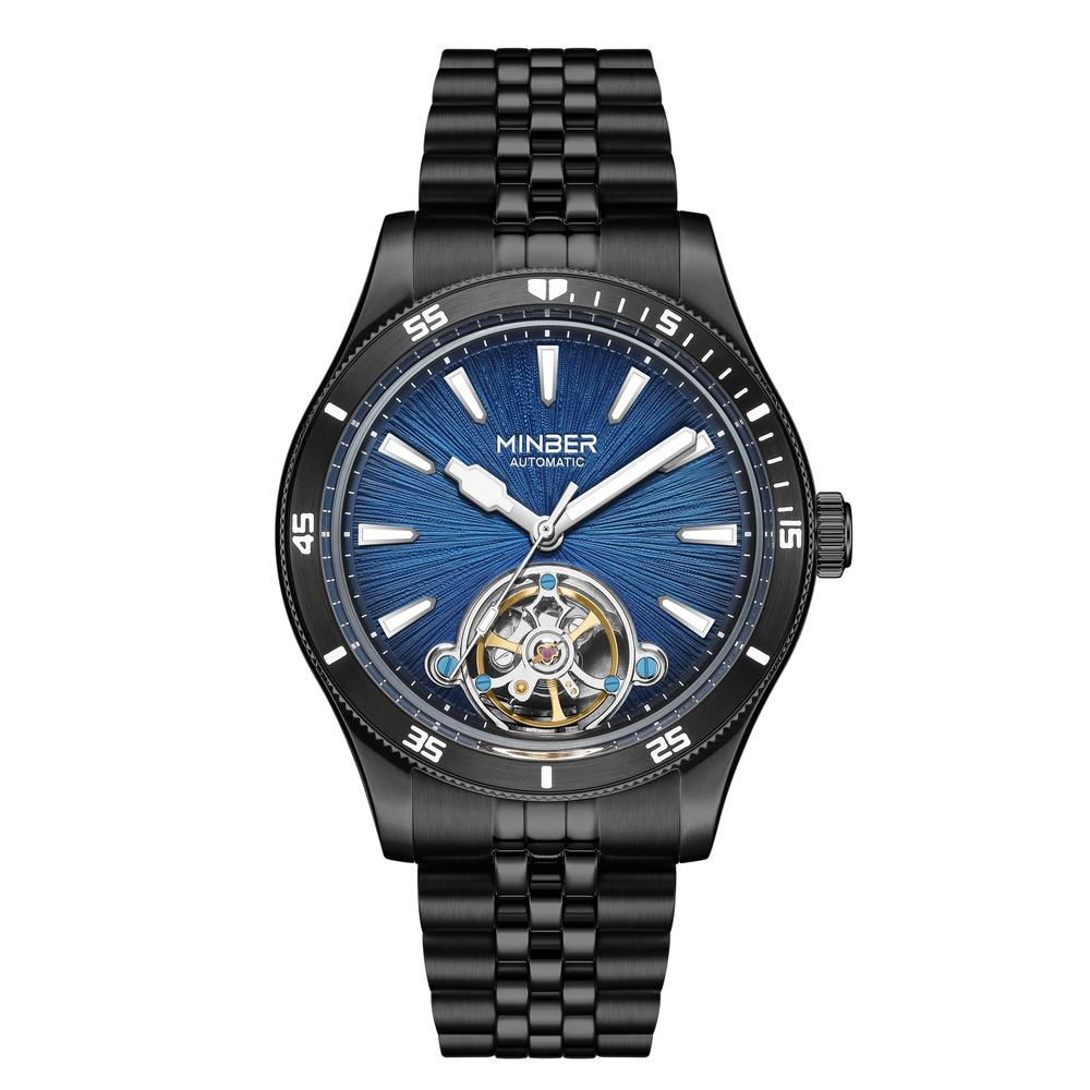 Foto 1 | Reloj Minber Negro para Hombre