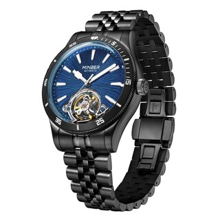 Foto 2 | Reloj Minber Negro para Hombre